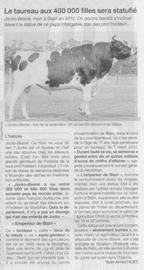 Ouest-France 13.10.2013